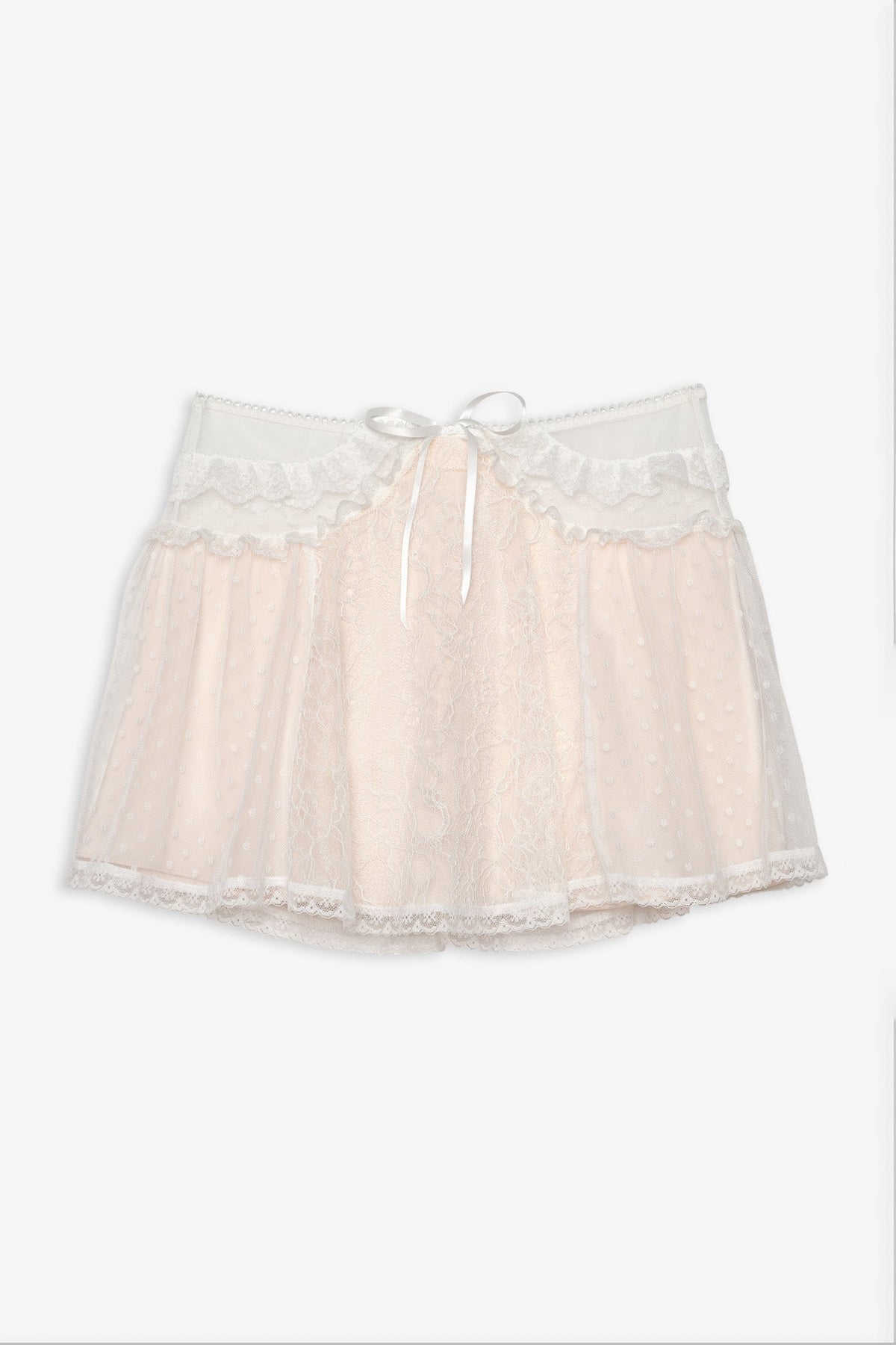 For Love & Lemons Zelie Mini Skirt