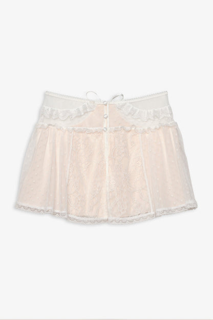 For Love & Lemons Zelie Mini Skirt