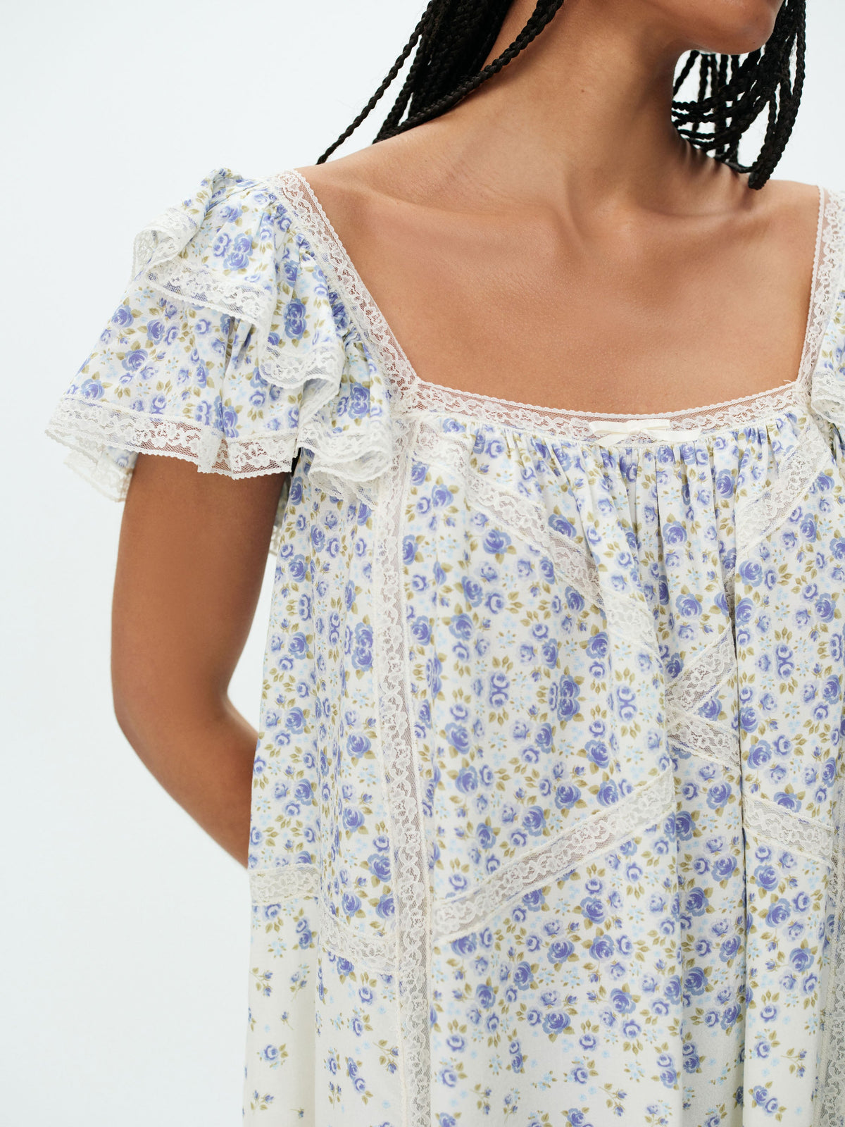 For Love & Lemons Tasha Mini Dress