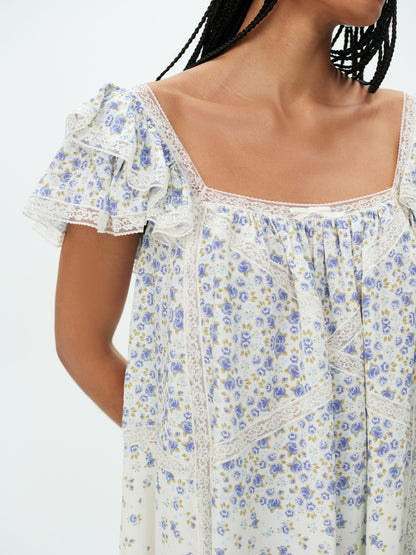 For Love & Lemons Tasha Mini Dress