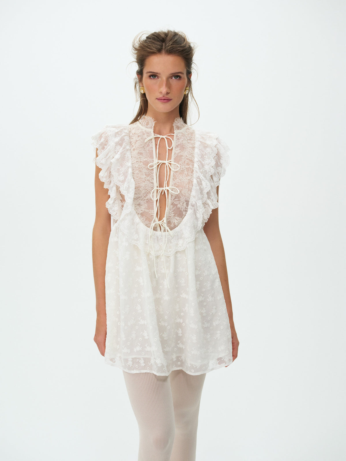 For Love & Lemons Penny Mini Dress