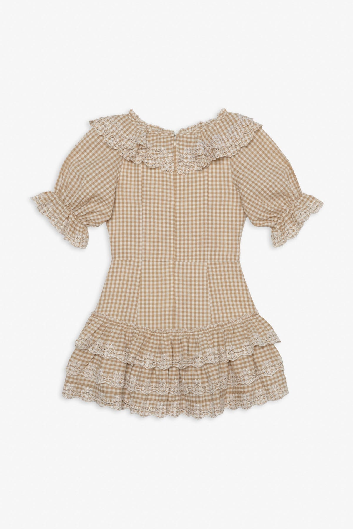 For Love & Lemons Bradford Gingham Mini Dress