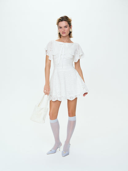For Love & Lemons Lola Mini Dress