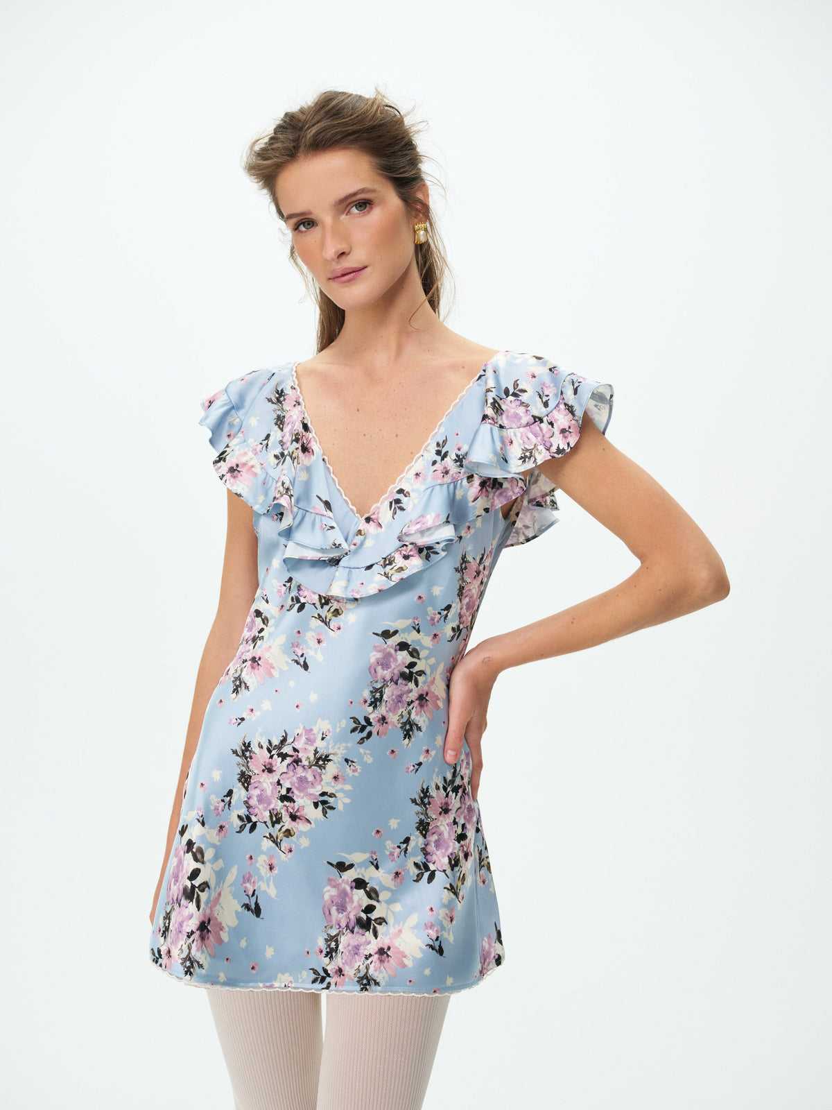 For Love & Lemons Magnolia Mini Dress