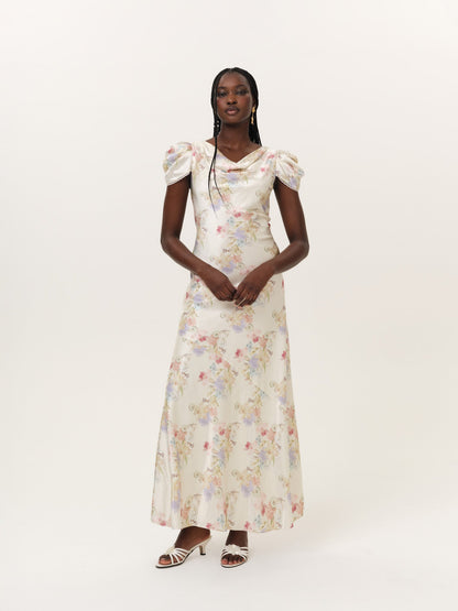 For Love & Lemons Lulu Shell Maxi Dress
