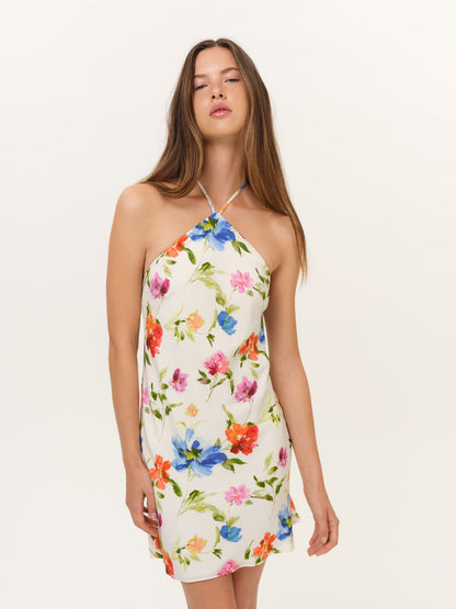 For Love & Lemons Tropical Bloom Mini Dress