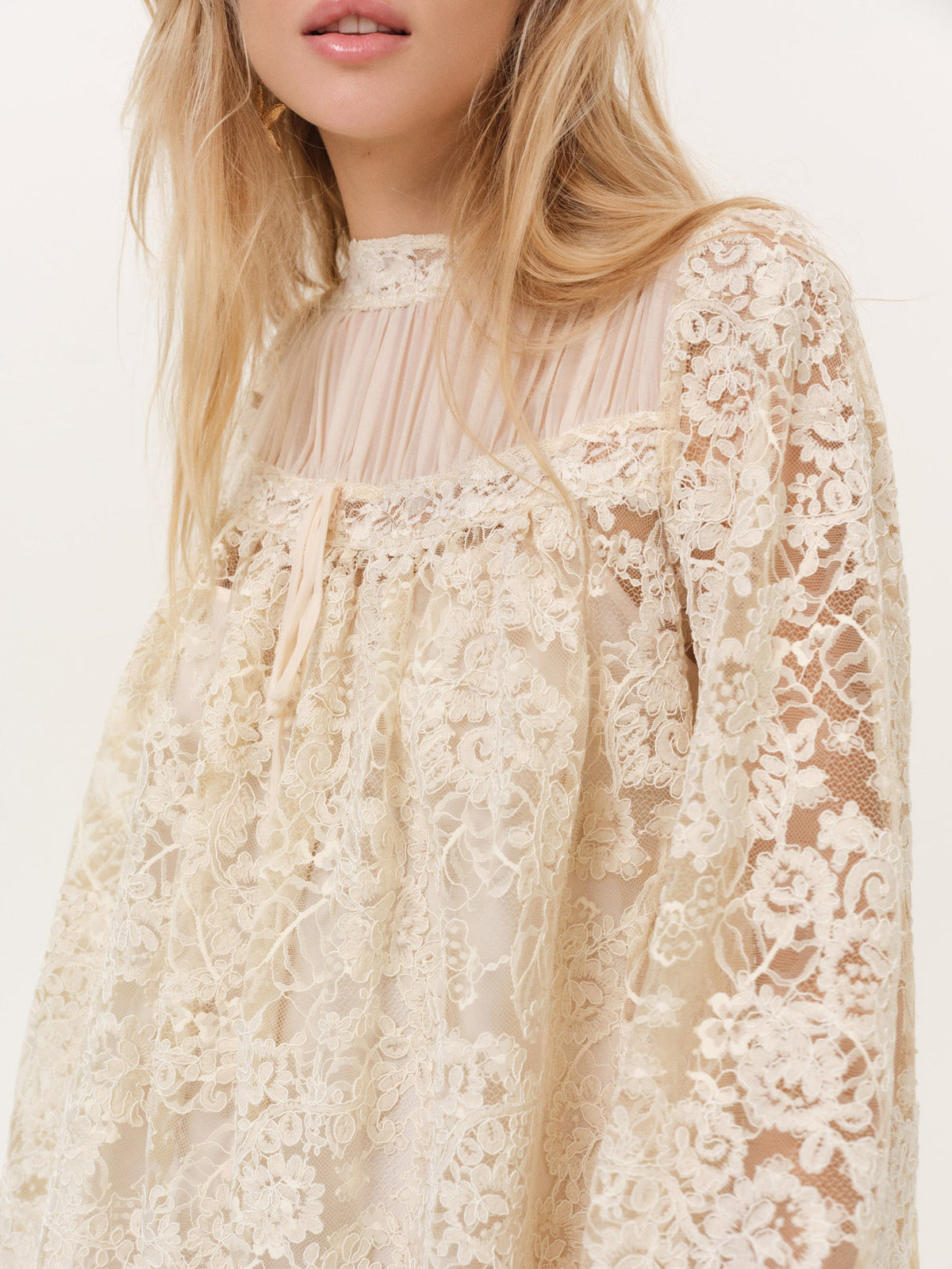 For Love & Lemons Kaia Corded Mini Dress