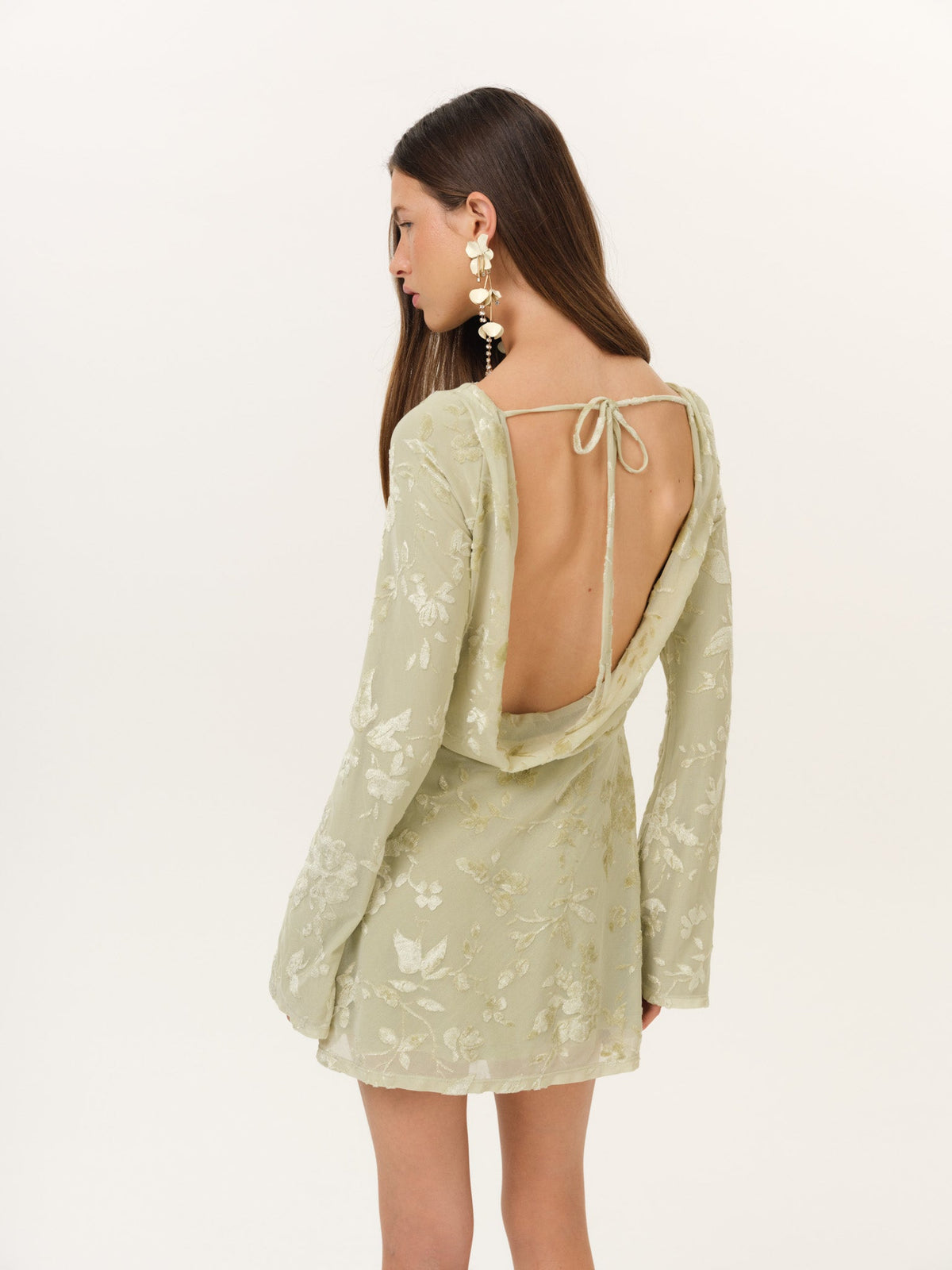 For Love & Lemons Limesicle Mini Dress