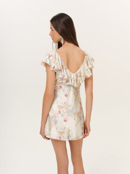 For Love & Lemons Lulu Shell Mini Dress