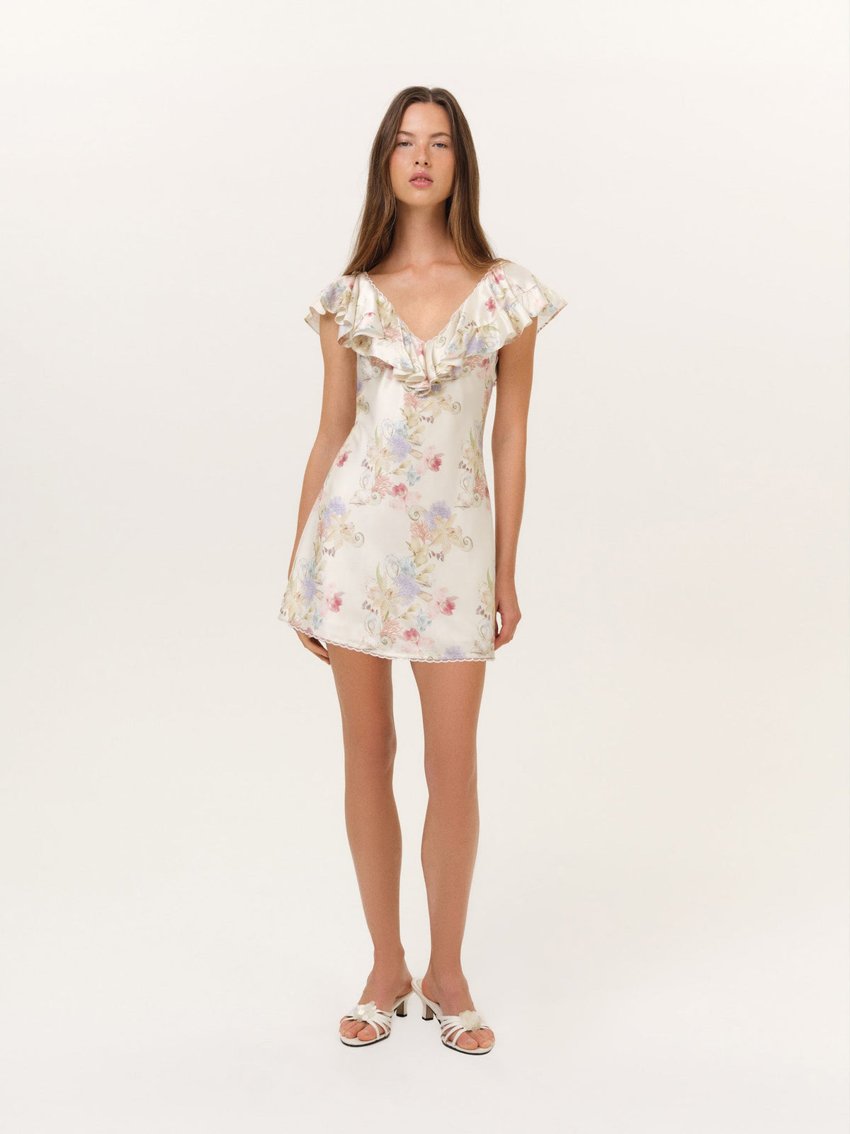 For Love & Lemons Lulu Shell Mini Dress