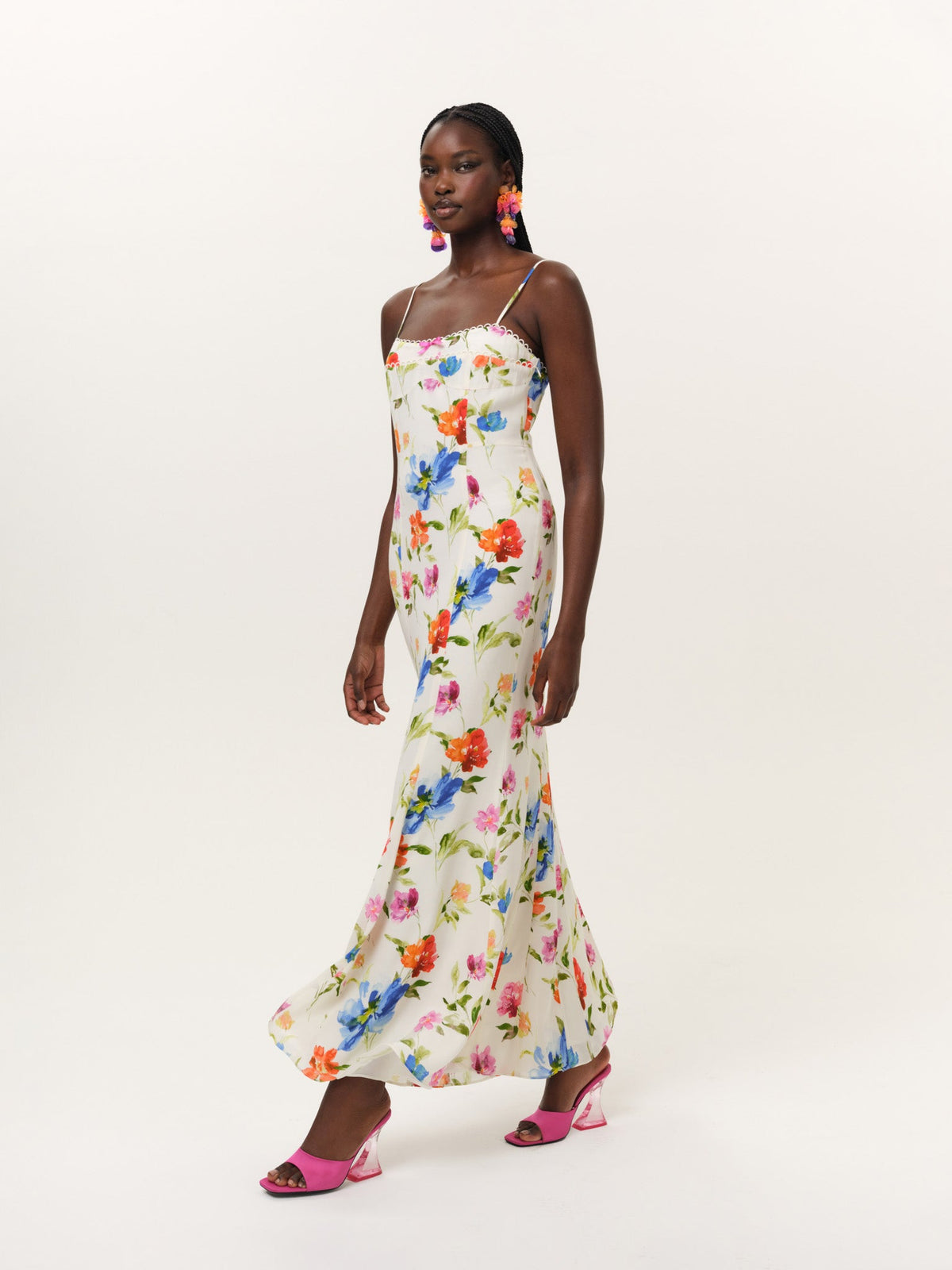 For Love & Lemons Tropical Bloom Maxi Dress