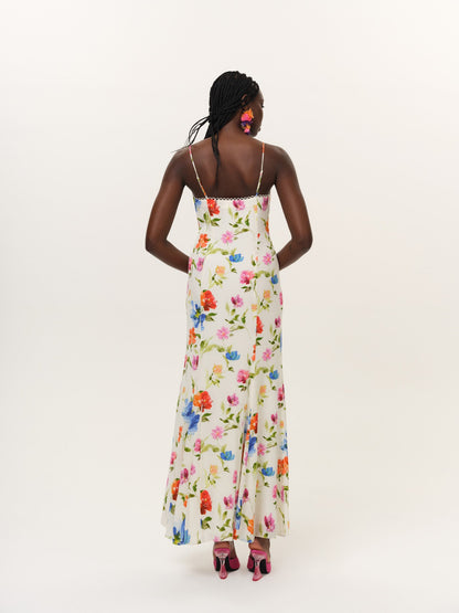 For Love & Lemons Tropical Bloom Maxi Dress