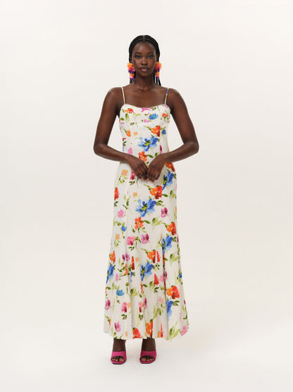 For Love & Lemons Tropical Bloom Maxi Dress