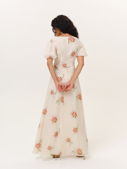 For Love & Lemons Sunrise Lily Maxi Dress