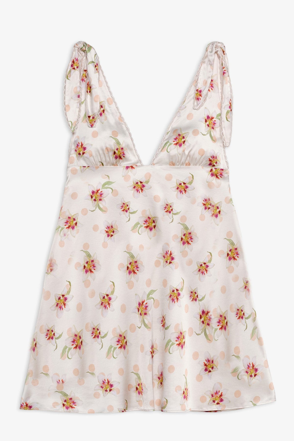 For Love & Lemons Sunrise Lily Mini Dress
