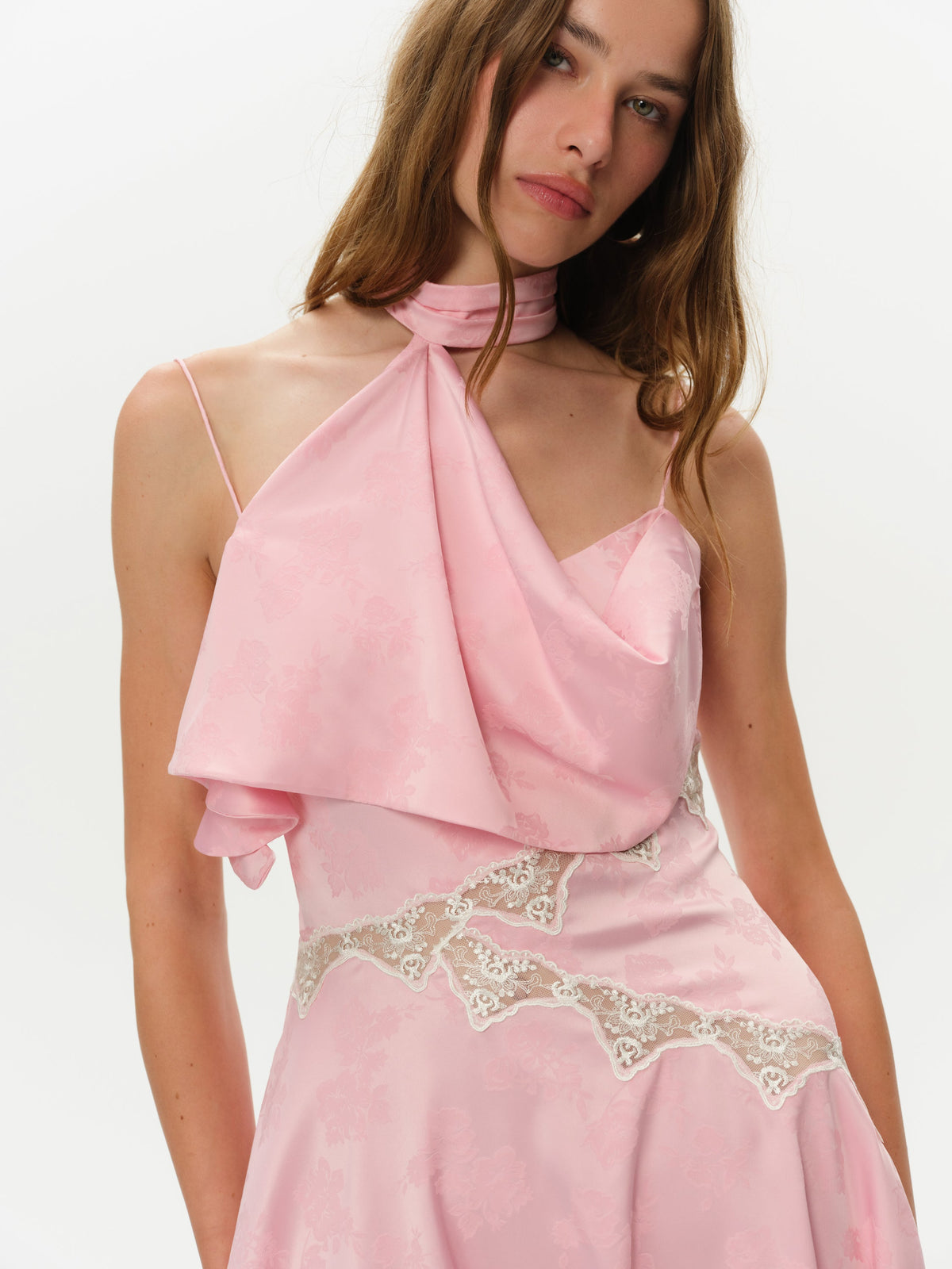 For Love & Lemons Bubblegum Mini Dress
