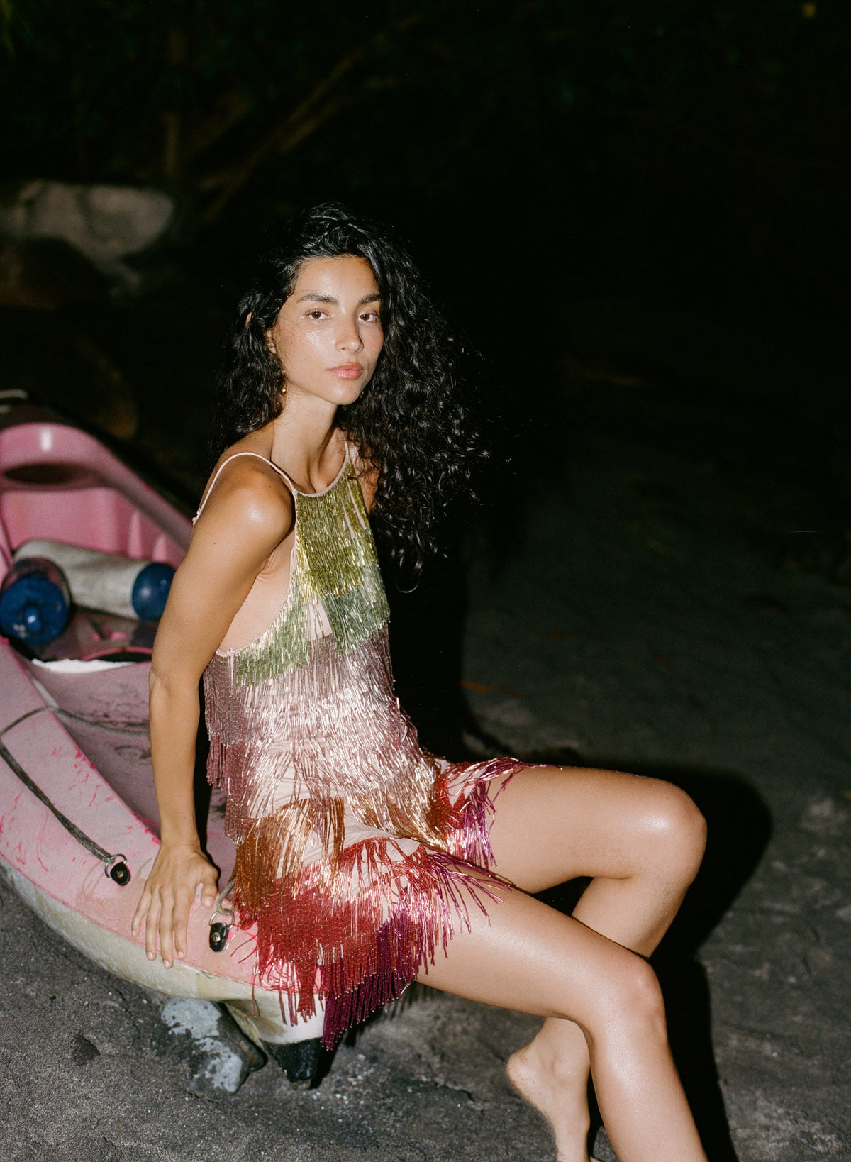 For Love & Lemons Tropic Crush Mini Dress