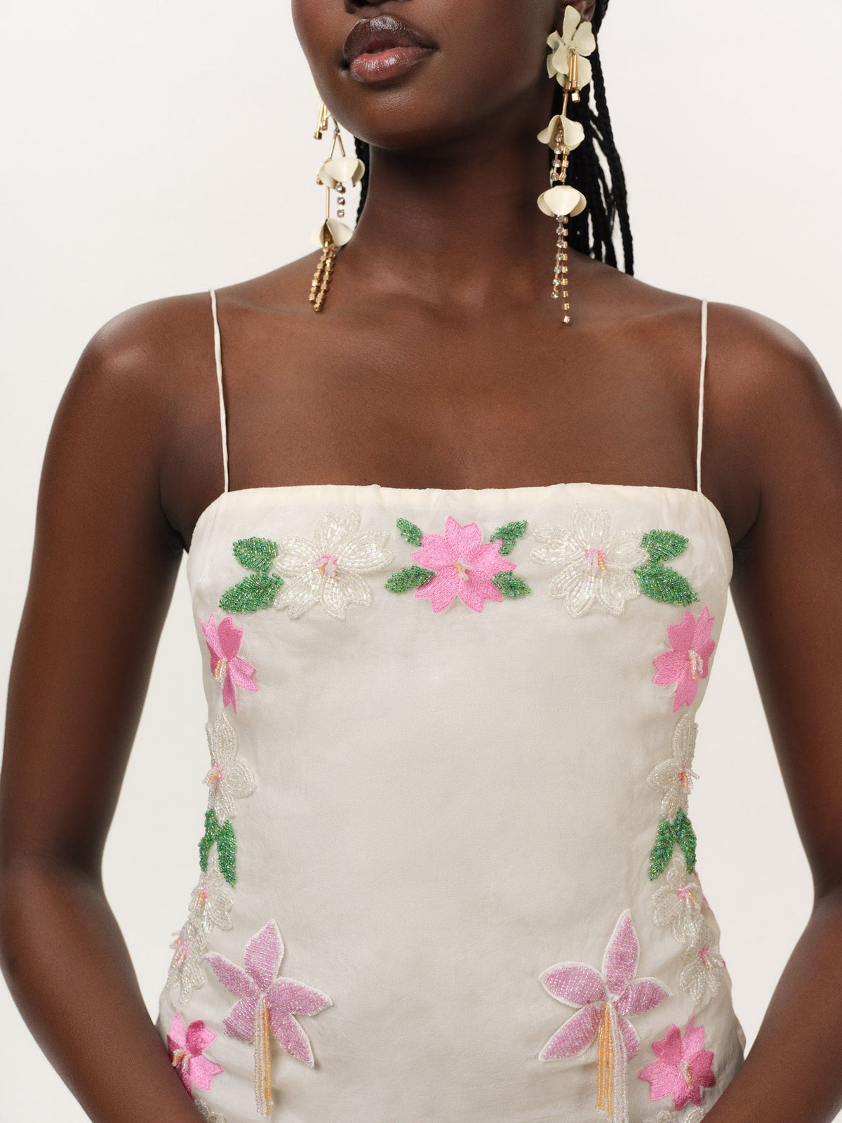 For Love & Lemons Hibiscus Haze Mini Dress
