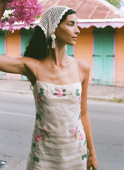 For Love & Lemons Hibiscus Haze Mini Dress