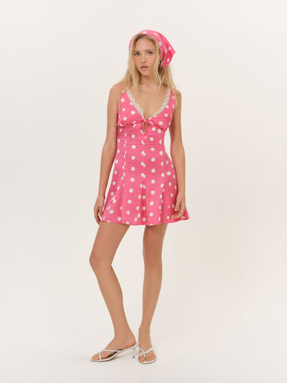 For Love & Lemons Lillian Mini Dress
