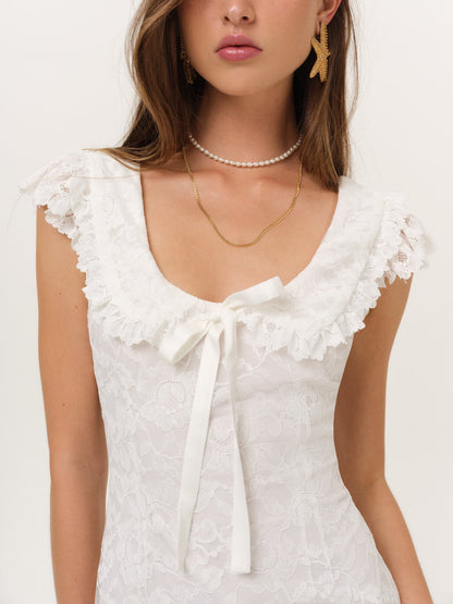 For Love & Lemons Lost at Sea Mini Dress