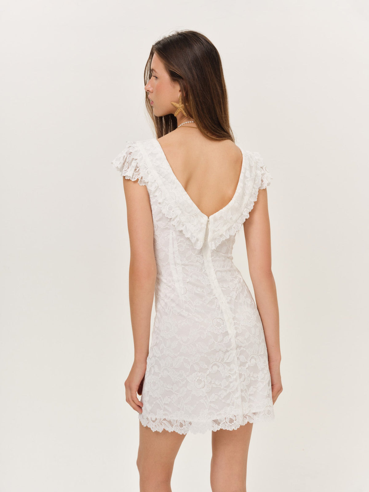 For Love & Lemons Lost at Sea Mini Dress