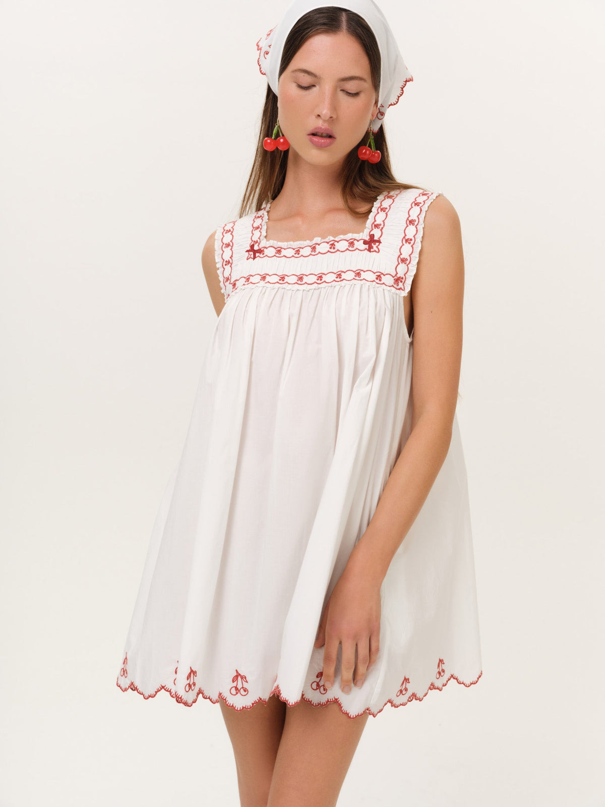 For Love & Lemons Emma Mini Dress
