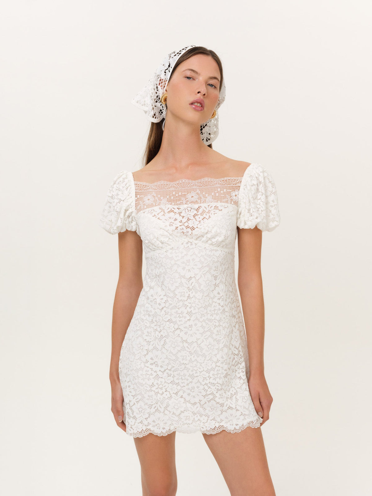 For Love & Lemons Jacqueline Mini Dress