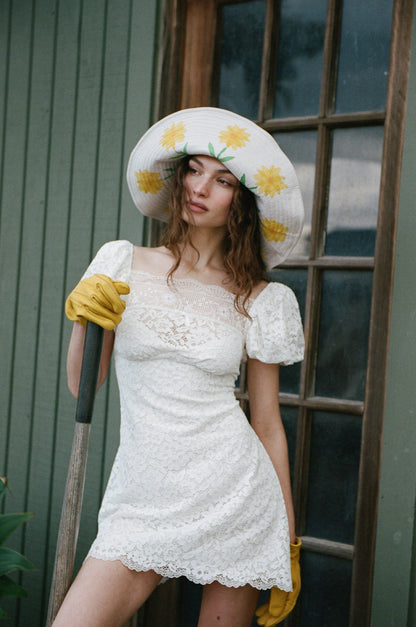 For Love & Lemons Jacqueline Mini Dress