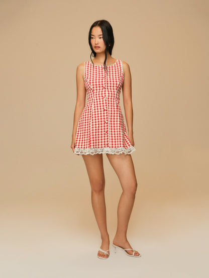 For Love & Lemons Venus Mini Dress