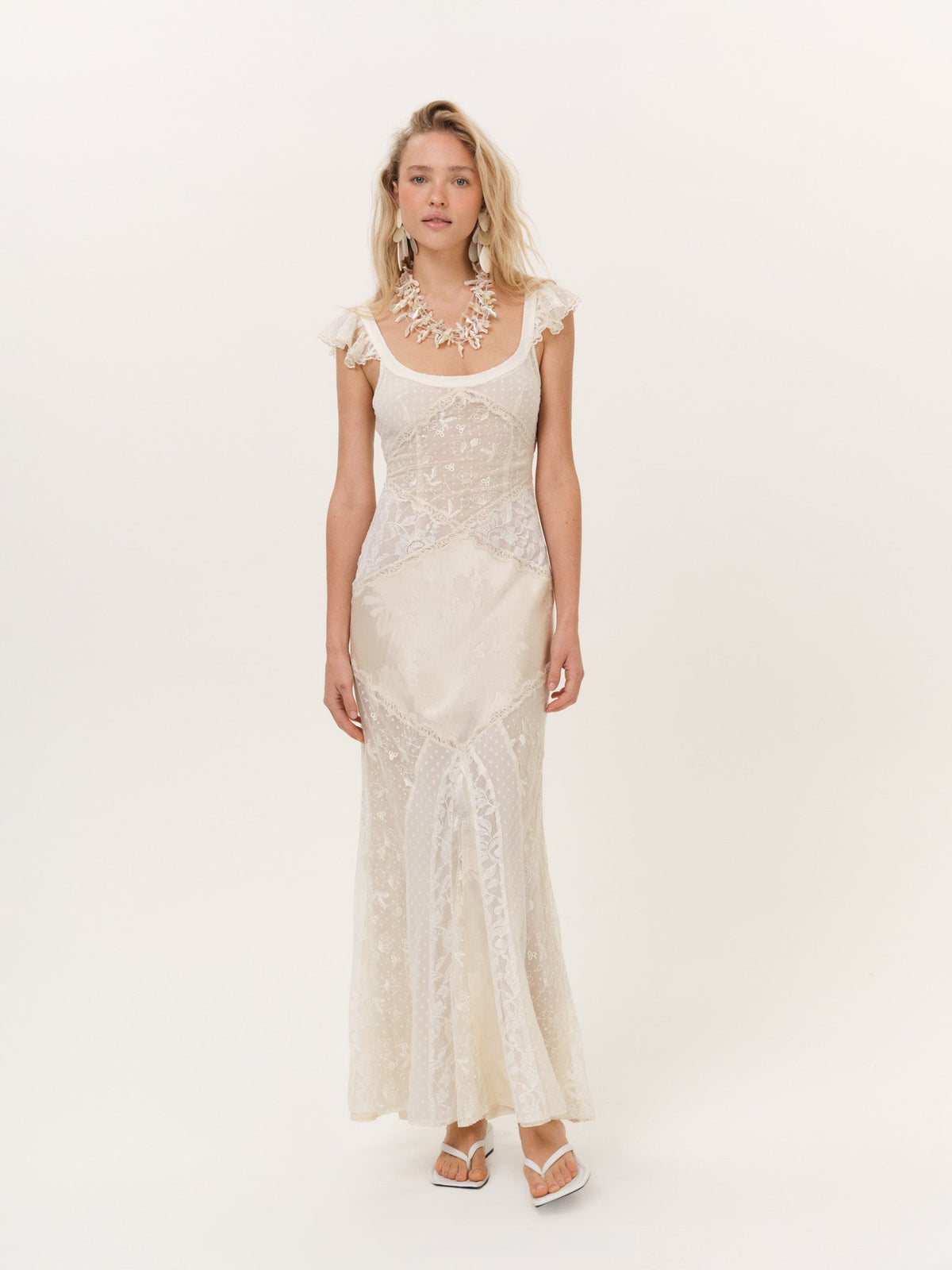 For Love & Lemons Bellamy Maxi Dress