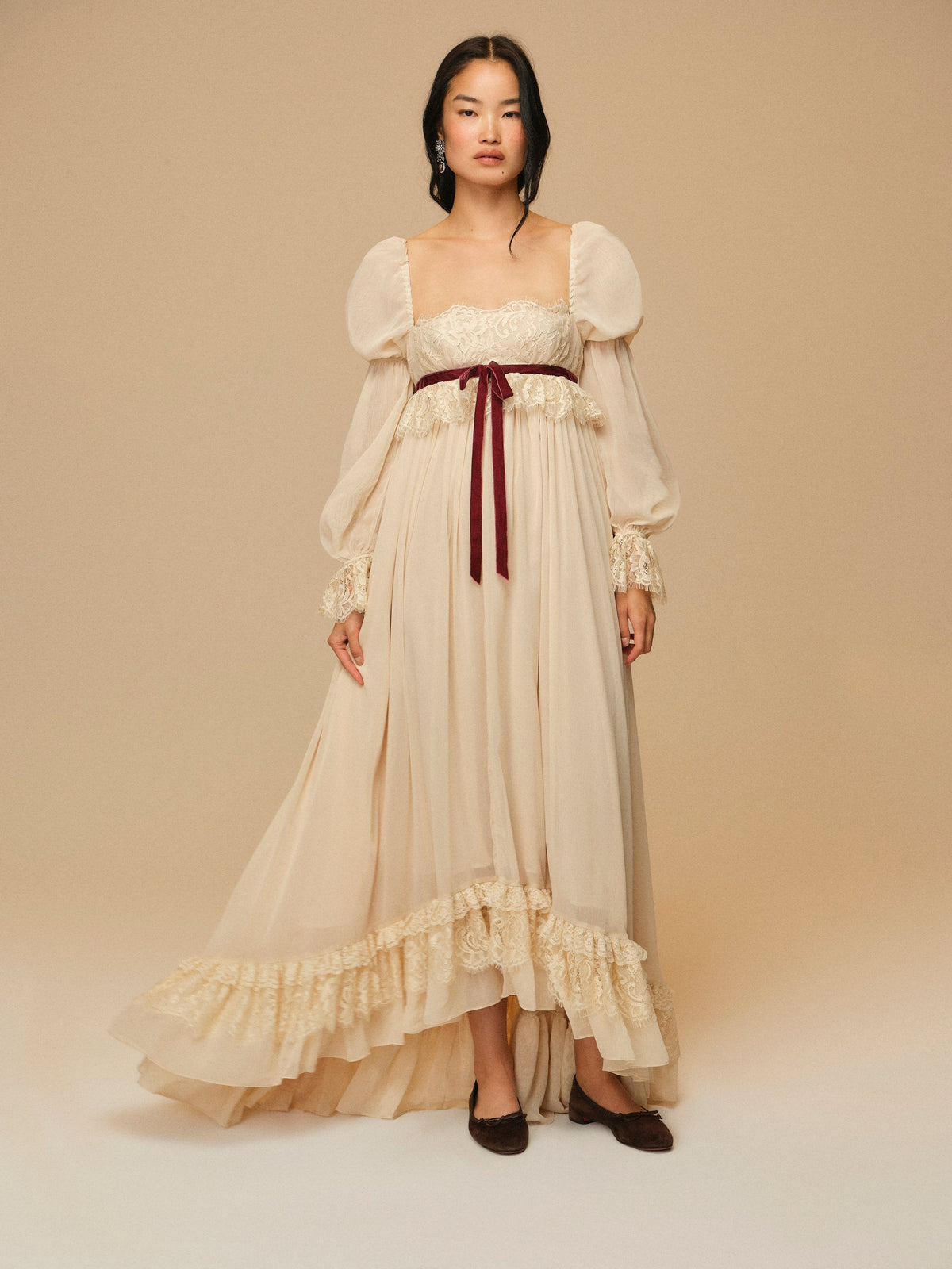 For Love & Lemons Bailey Maxi Dress