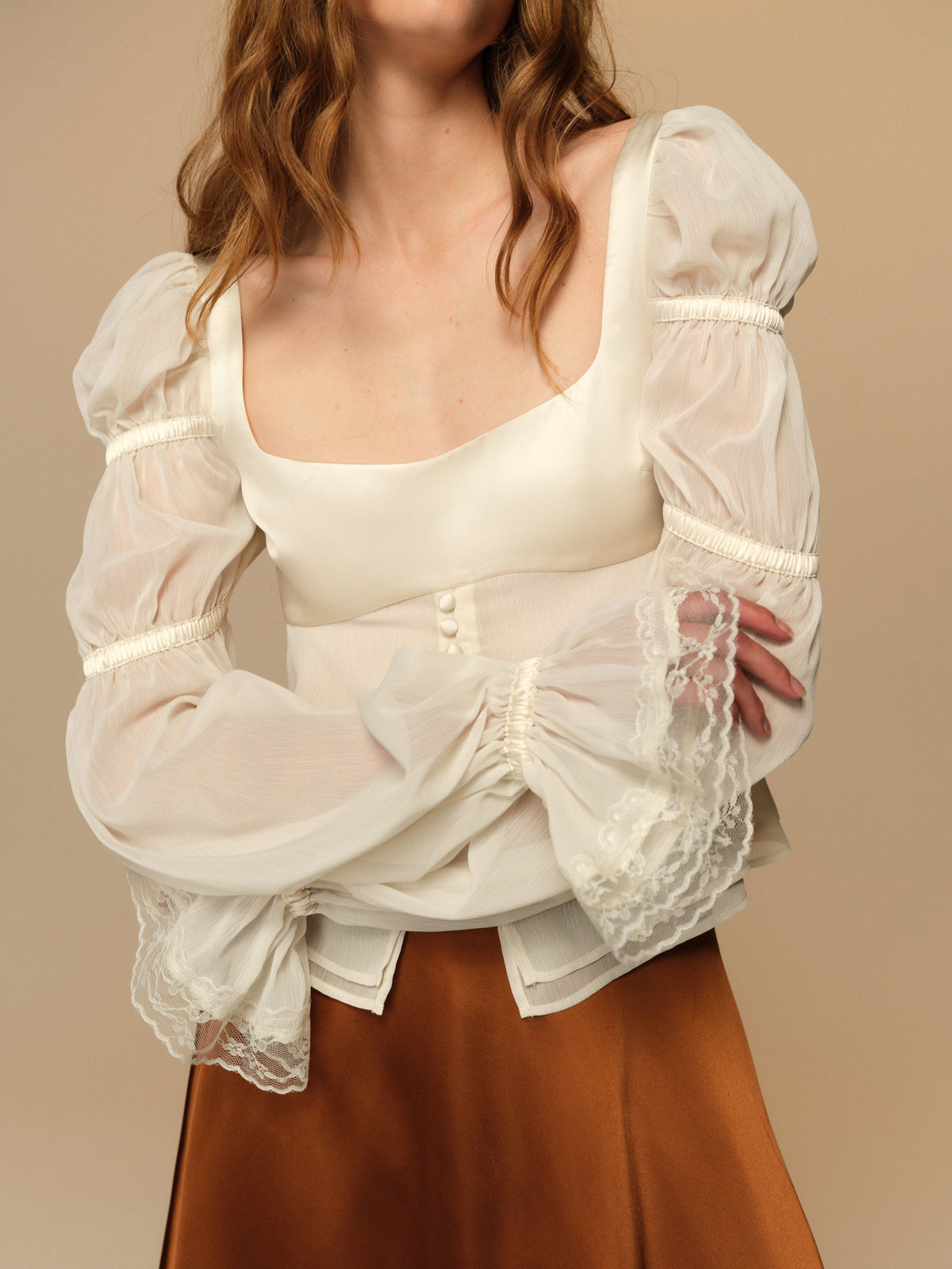 For Love & Lemons Tiffanie Top