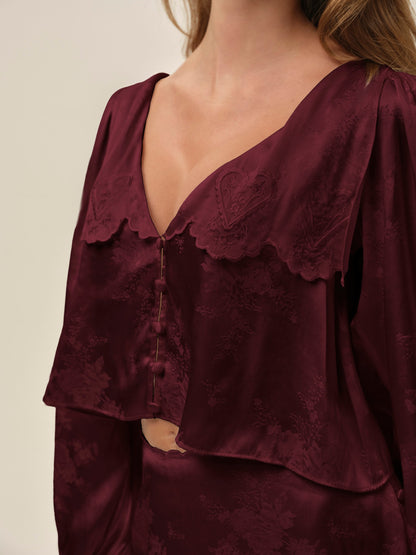 For Love & Lemons Locked Hearts Top