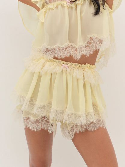 For Love & Lemons Chante Bloomer Skort