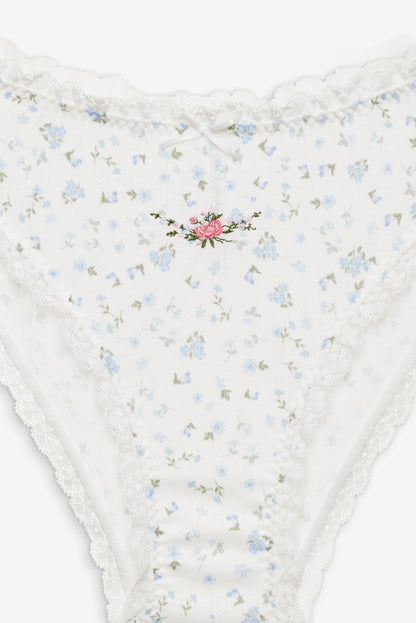 For Love & Lemons Floral Panty 3-Pack