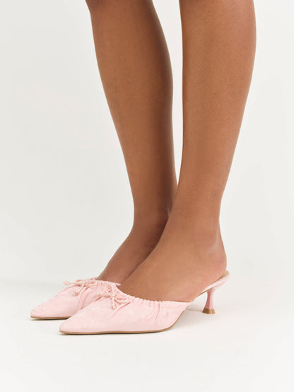 For Love & Lemons Colette Mule Heel