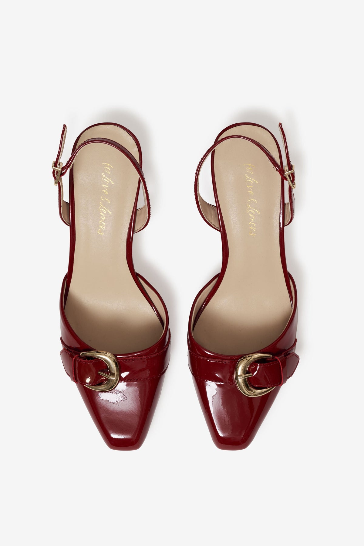 For Love & Lemons Marion Buckle Heel