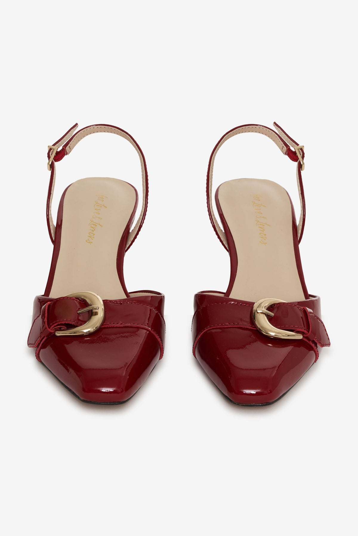 For Love & Lemons Marion Buckle Heel