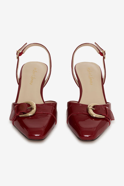 For Love & Lemons Marion Buckle Heel