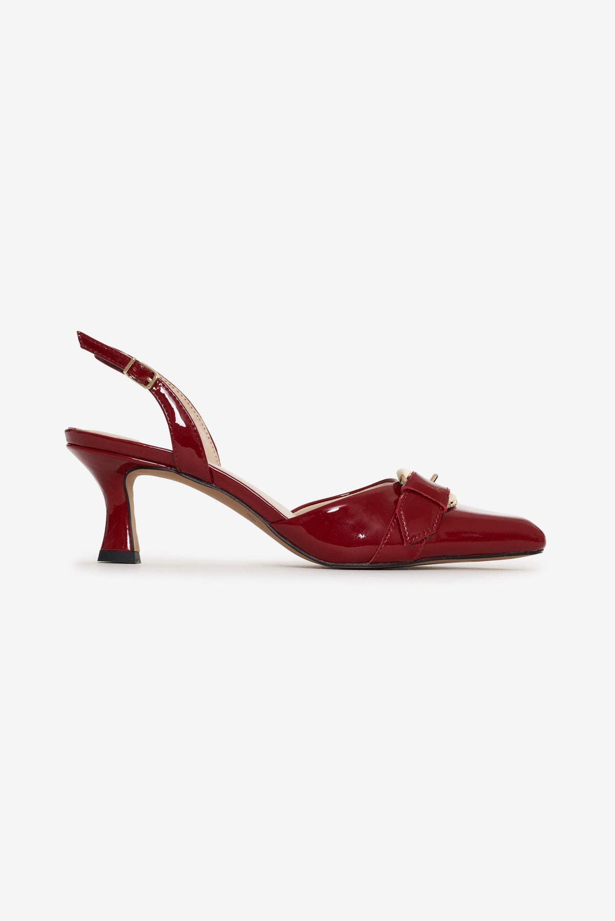 For Love & Lemons Marion Buckle Heel