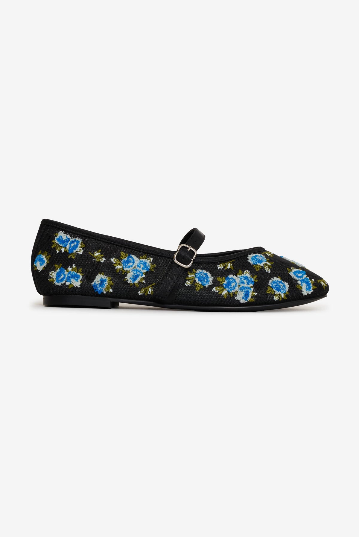 For Love & Lemons Evelyne Embroidered Ballet Flat
