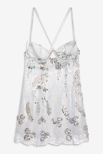 For Love & Lemons Opal Mini Dress