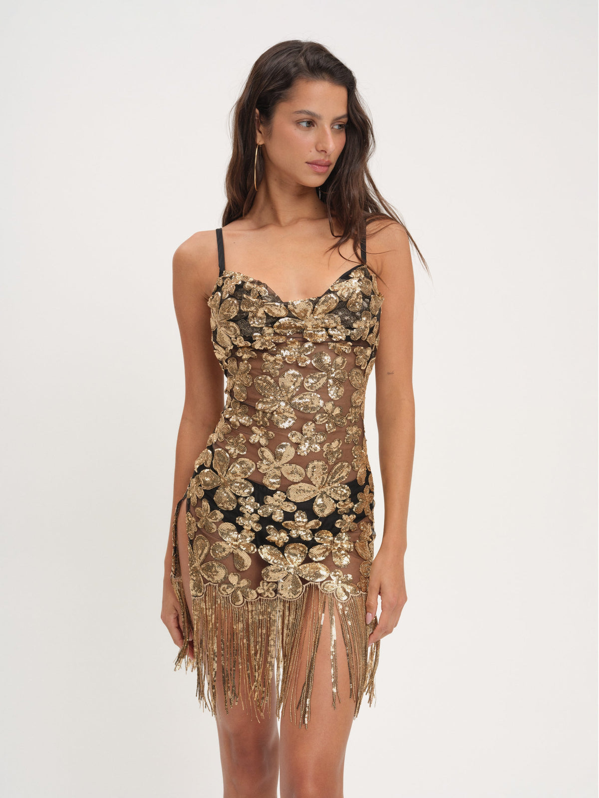 For Love & Lemons Colette Mini Dress