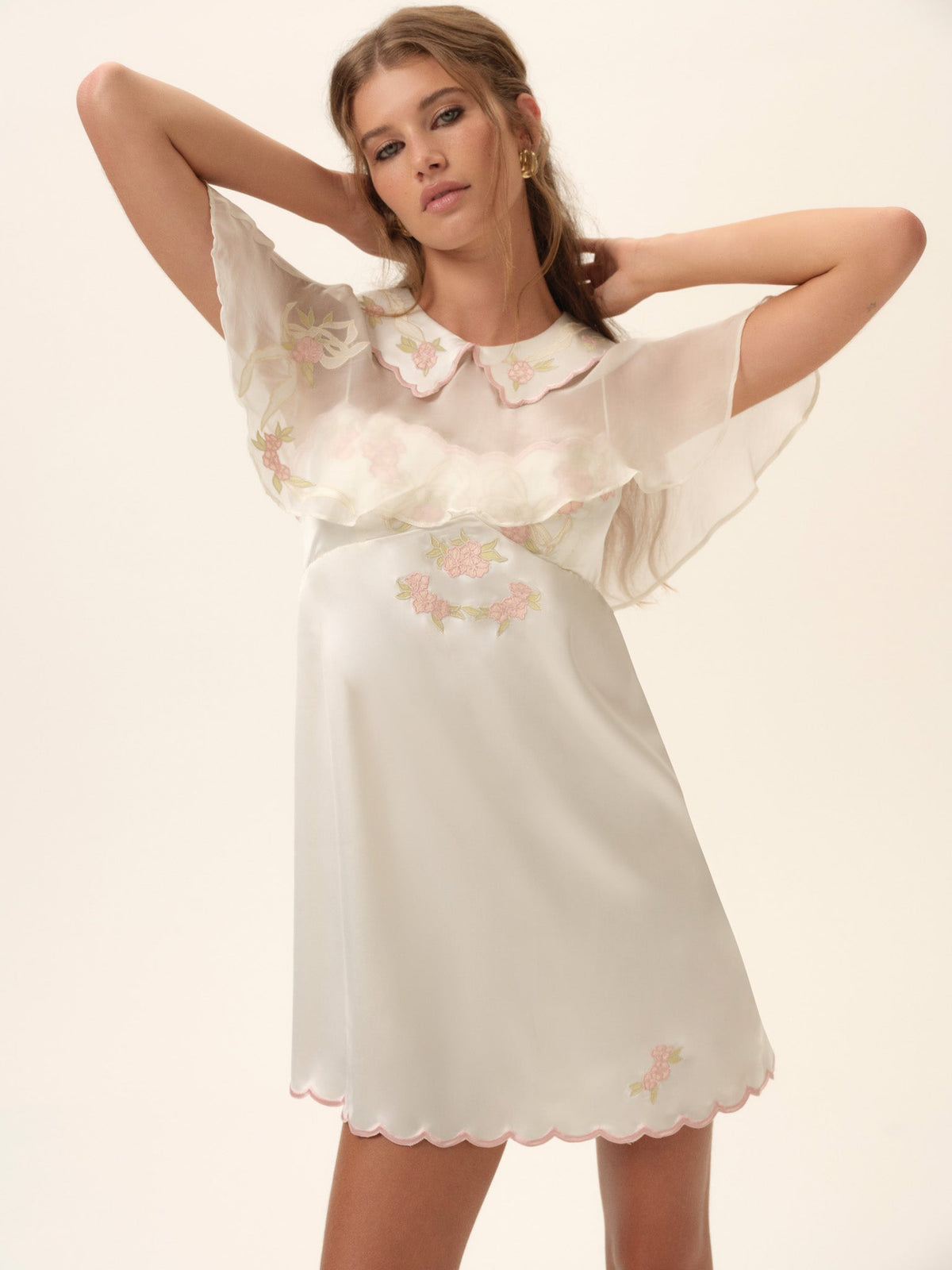 For Love & Lemons Loralai Mini Dress