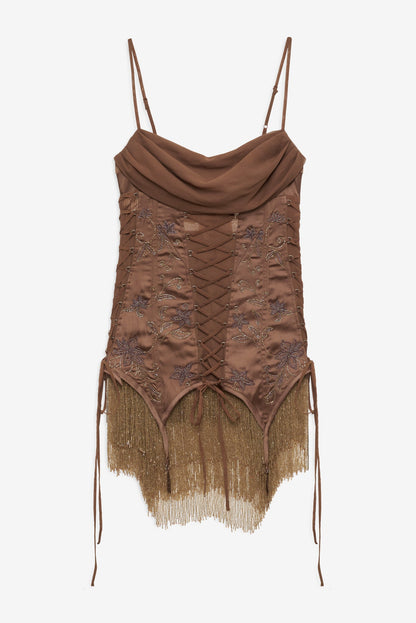 For Love & Lemons Olea Mini Dress