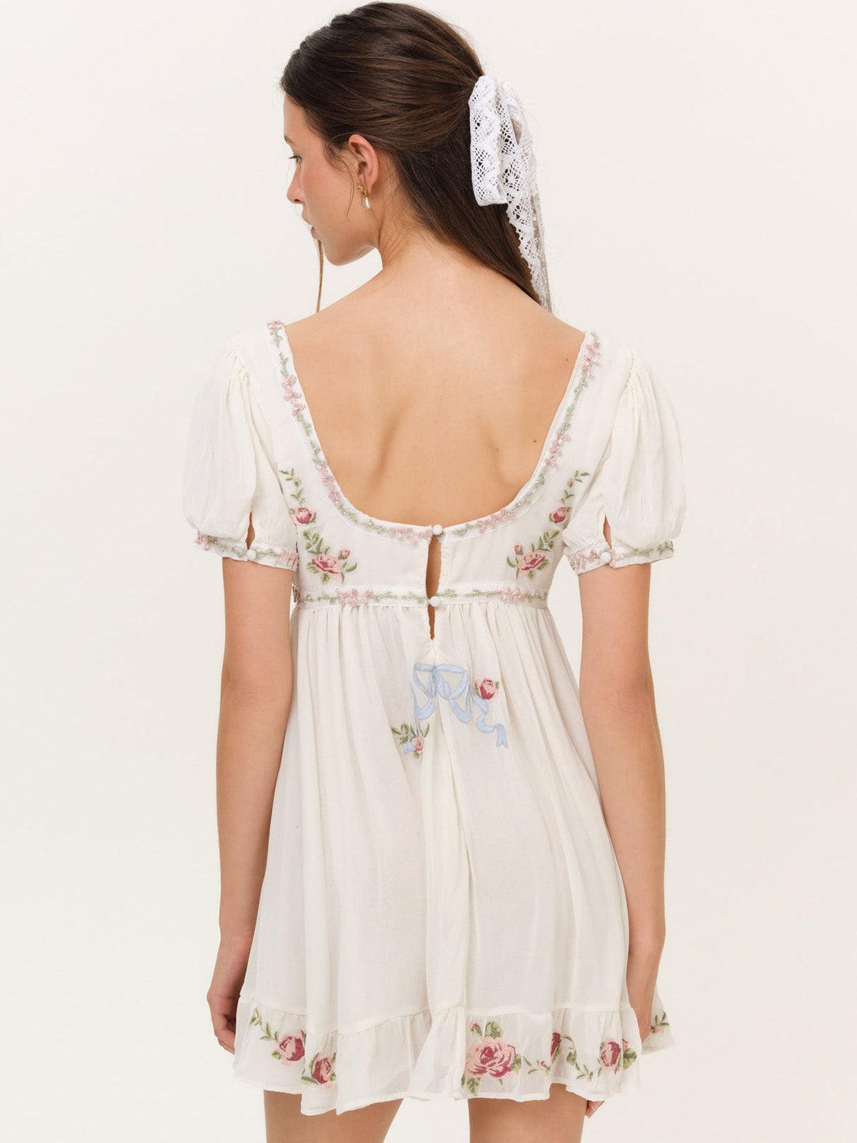 For Love & Lemons Rosemarie Mini Dress