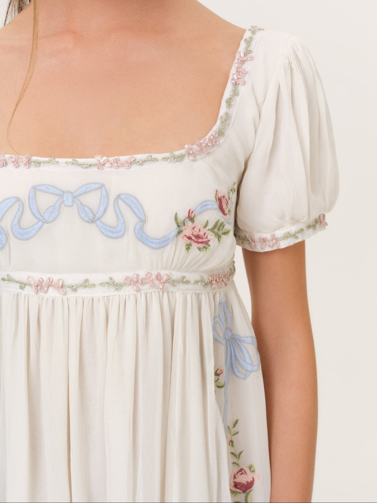 For Love & Lemons Rosemarie Mini Dress