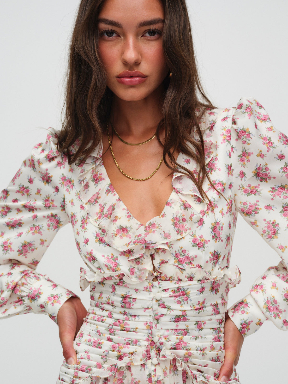 For Love & Lemons Jayleen Mini Dress