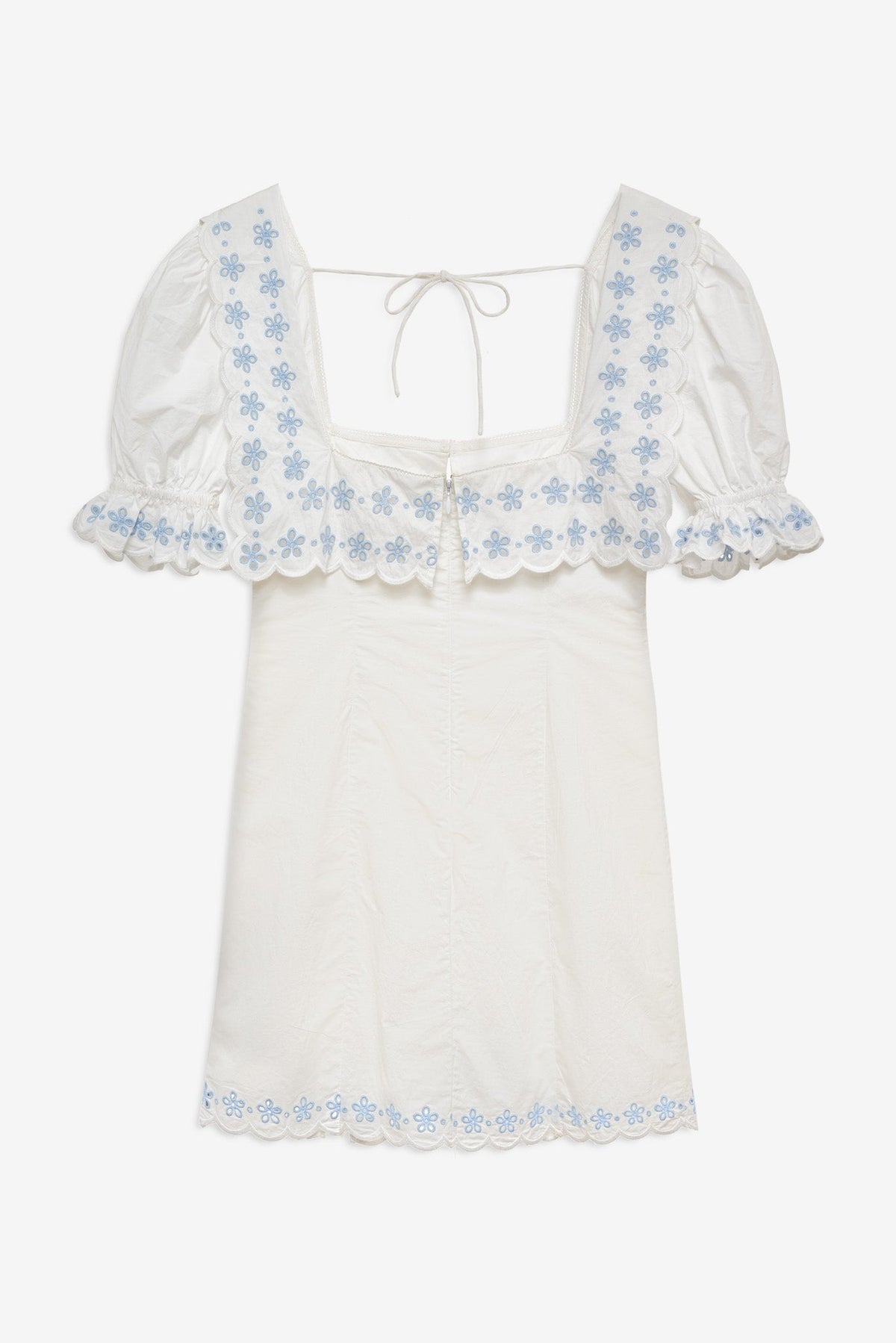 For Love & Lemons Poppy Collared Mini Dress